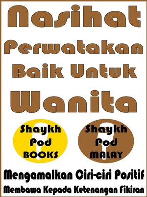 cover image of Nasihat Perwatakan Baik Untuk Wanita--Good Character Advice for Women